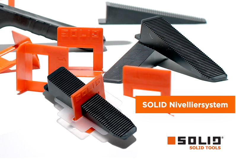 SOLID Nivelliersystem - Keile 50Stk.