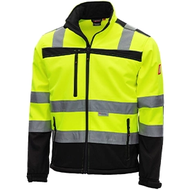 NITRAS Warnschutz - Softshelljacke neongelb NITRAS Warnschutz - Softshelljacke neongelb