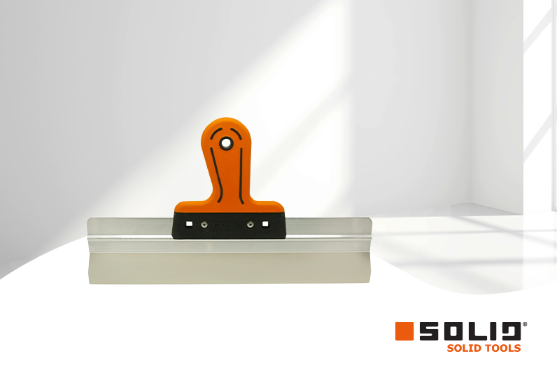 SOLID Hand-Flächenspachtel rostfrei 2-K Griff