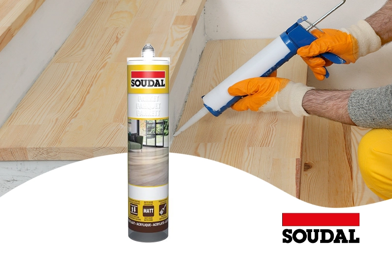Soudal Laminat- & Parkettdichtstoff Fugenmasse 290ml