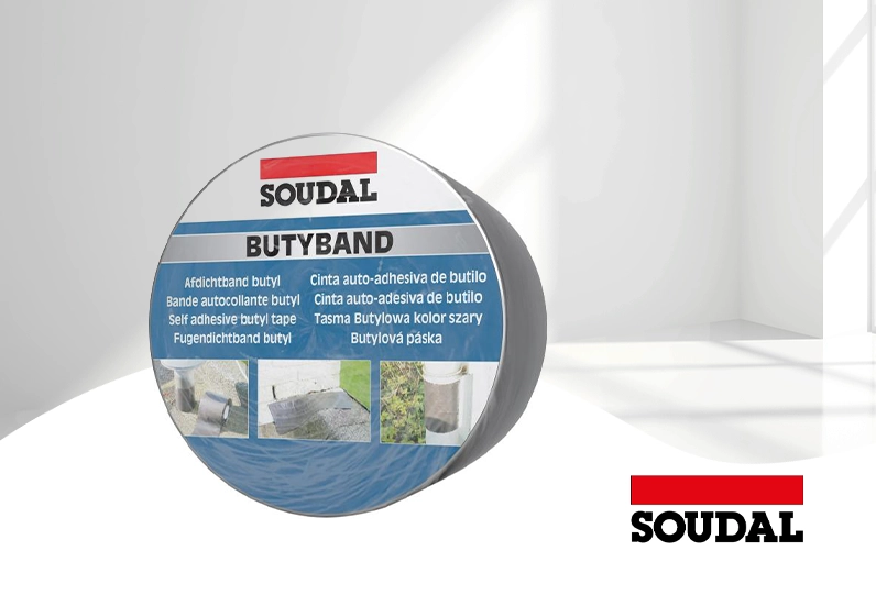 Soudal Butylband - Wasserdichtes Abdichtband
