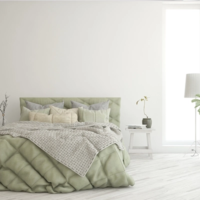 Wohnraum mit Caparol SuperMaXX sensitive Innenfarbe