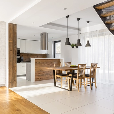 Wohnraum mit Caparol Innendispersion extra