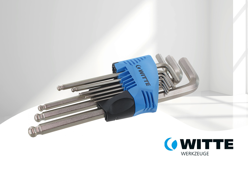 Witte Inbusschlüssel-Set 9-tlg.