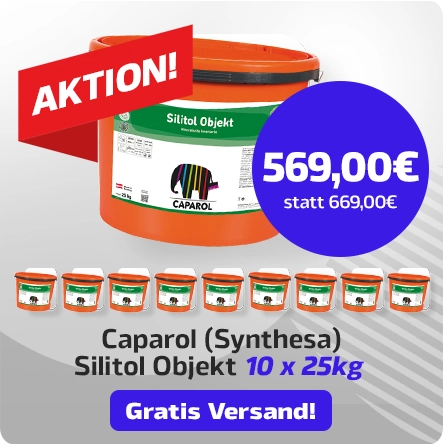 Aktion 10 x 25 kg  SYNTHESA Silitol Objekt - Mineralfarbe 25kg